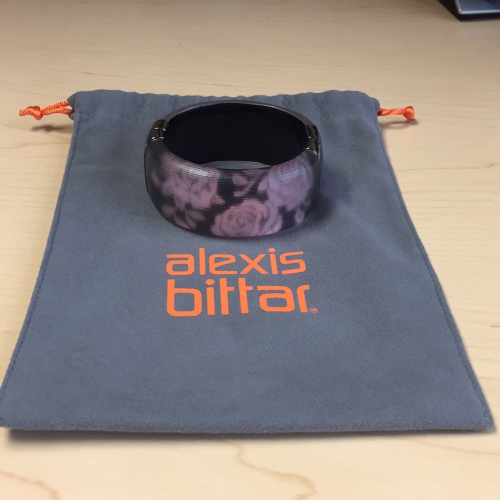 Alexis Bittar Floral Hinge Bracelet